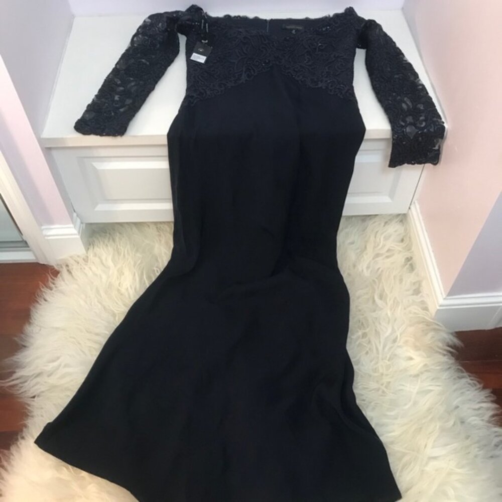 TADASHI SHOJI Lace Special Occasion Dress - Picture 9 of 9